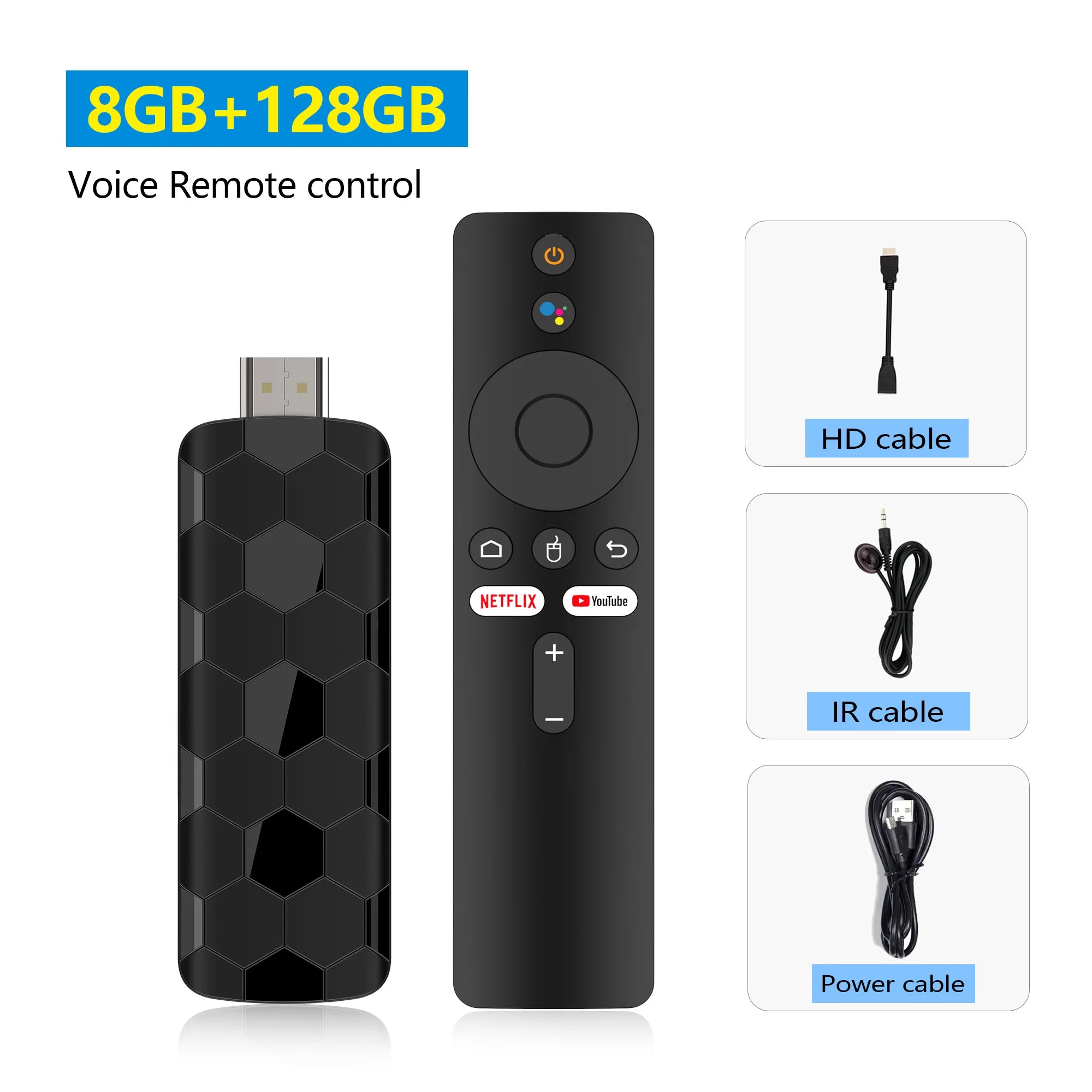 2026 New R3+ TV Stick Dual UI Interface Dual Wifi 2.4G/5.8G 4K Ultra HD 8GB 128GB RK3518 Quad Core Home Theater Media Player