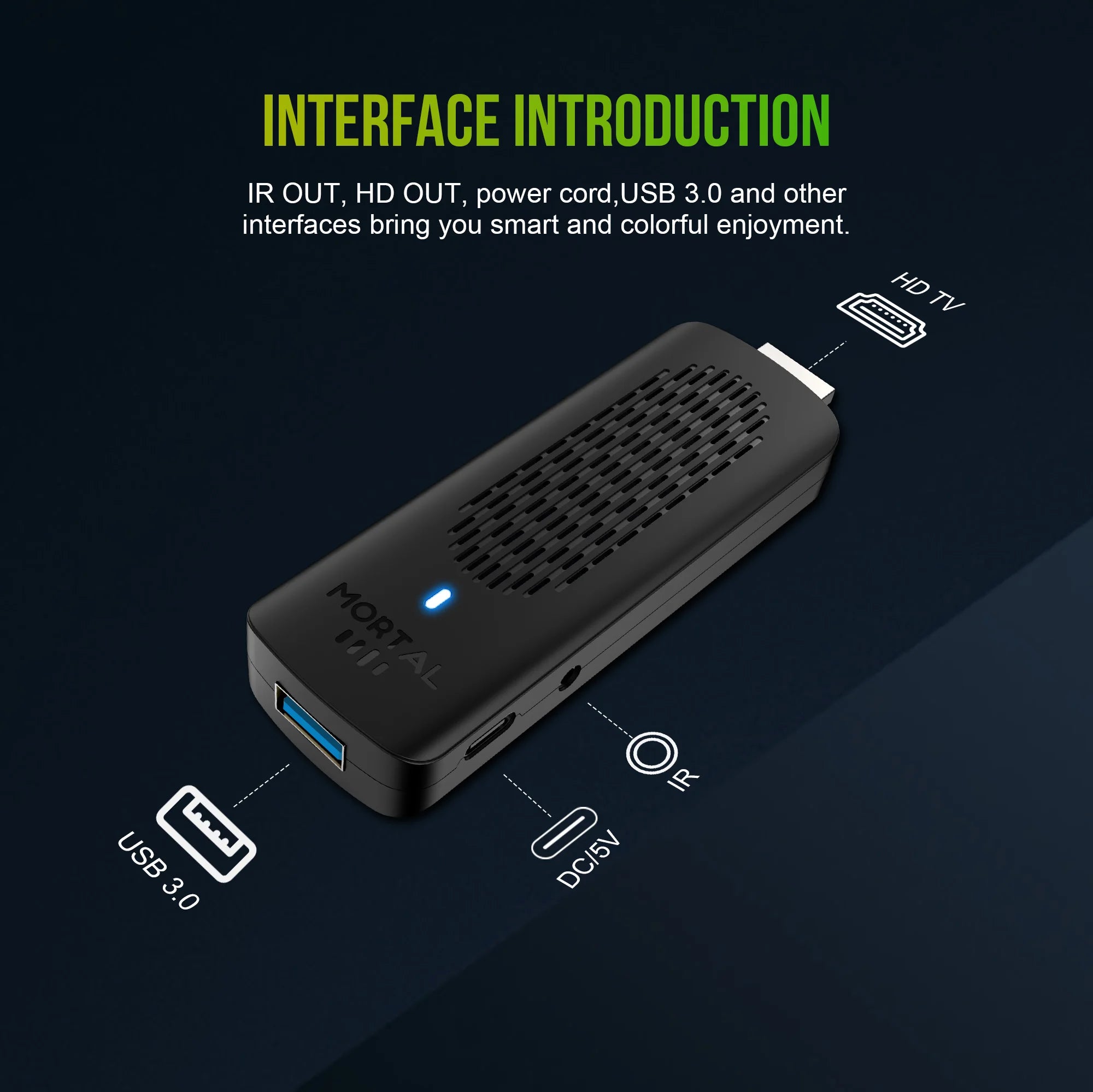 2026 New R3+ TV Stick Dual UI Interface Dual Wifi 2.4G/5.8G 4K Ultra HD 8GB 128GB RK3518 Quad Core Home Theater Media Player