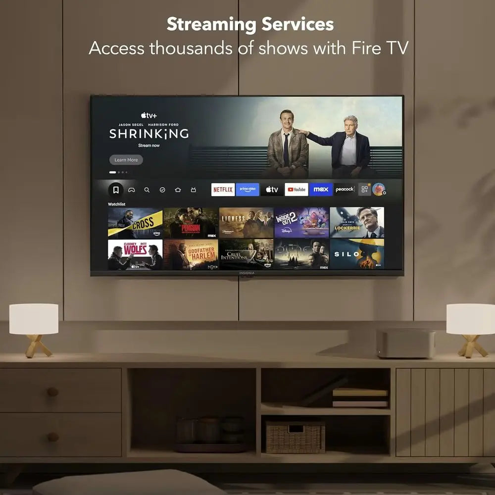 50" Class 50 Series LED 4K UHD Smart ire TV, Voice Remote with Alexa, Stream Live TV Without Cable